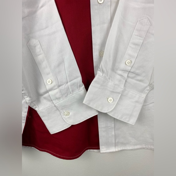 Wrangler size 2XL Men’s Texas Flag Long Sleeve Button Down Western Shirt - Picture 4 of 6